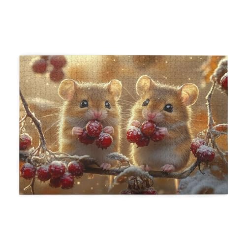 Puzzle 5000 Teile Winter, Hamster Holz XXL Puzzle Erwachsene mit Schachtel und Poster, Schwierige, Herausfordernde und Interessant Spiele für Anfänger, Männer/Frauen Wohndekoration Geschenke 1T-1341 Puzzle 5000 Teile Winter, Hamster Holz XXL Puzzle Erwachsene mit Schachtel und Poster, Schwierige, Herausfordernde und Interessant Spiele für Anfänger, Männer/Frauen Wohndekoration Geschenke 1T-1341 von Tamalsj