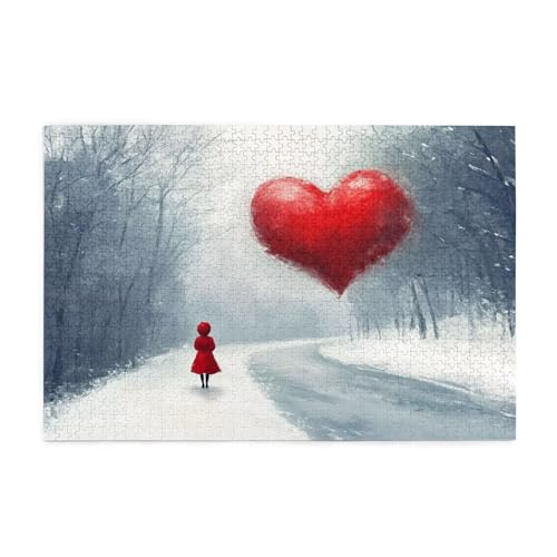 Puzzle 5000 Teile Winter, Liebe Holz XXL Puzzle Erwachsene mit Schachtel und Poster, Schwierige, Herausfordernde und Interessant Spiele für Anfänger, Geschenke für Männer/Frauen Wohndekoration 1T-401 Puzzle 5000 Teile Winter, Liebe Holz XXL Puzzle Erwachsene mit Schachtel und Poster, Schwierige, Herausfordernde und Interessant Spiele für Anfänger, Geschenke für Männer/Frauen Wohndekoration 1T-401 von Tamalsj