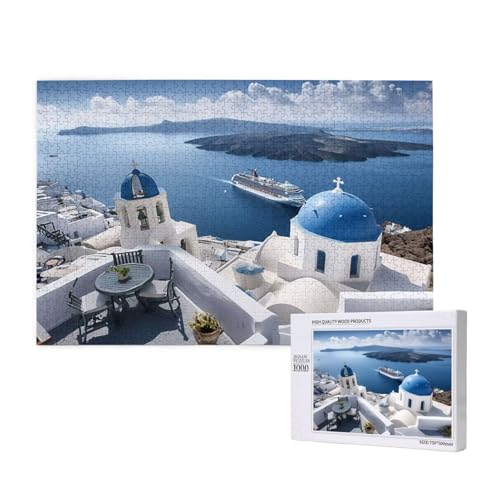 Puzzle Ägäisches Meer Puzzle 2000 Teile Landschaft Holzpuzzle Erwachsene mit Schachtel und Poster, Schwieriges-Unterhaltsames-Herausforderndes-Geeignet für Anfänger, Geschenke für Männer/Frauen 2T-624 Puzzle Ägäisches Meer Puzzle 2000 Teile Landschaft Holzpuzzle Erwachsene mit Schachtel und Poster, Schwieriges-Unterhaltsames-Herausforderndes-Geeignet für Anfänger, Geschenke für Männer/Frauen 2T-624 von Tamalsj