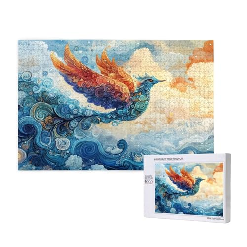 Puzzle Abstrakt Puzzle 4000 Teile Phönix Holzpuzzle Erwachsene mit Schachtel und Poster, Schwieriges - Unterhaltsames - Herausforderndes - Geeignet für Anfänger, Geschenke für Männer/Frauen 2T-917 Puzzle Abstrakt Puzzle 4000 Teile Phönix Holzpuzzle Erwachsene mit Schachtel und Poster, Schwieriges - Unterhaltsames - Herausforderndes - Geeignet für Anfänger, Geschenke für Männer/Frauen 2T-917 von Tamalsj
