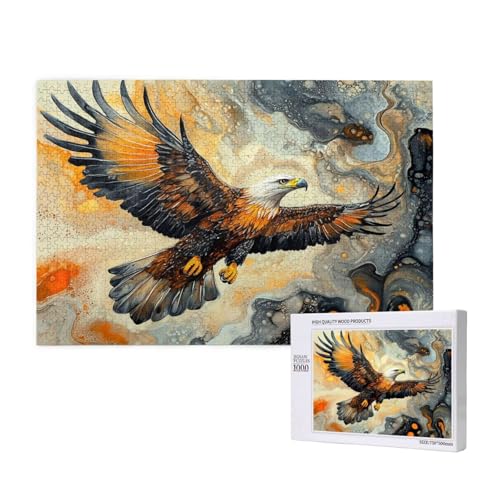 Puzzle Adler Puzzle 2000 Teile Abstrakt Holzpuzzle Erwachsene mit Schachtel und Poster, Schwieriges - Unterhaltsames - Herausforderndes - Geeignet für Anfänger, Geschenke für Männer/Frauen 2T-875 Puzzle Adler Puzzle 2000 Teile Abstrakt Holzpuzzle Erwachsene mit Schachtel und Poster, Schwieriges - Unterhaltsames - Herausforderndes - Geeignet für Anfänger, Geschenke für Männer/Frauen 2T-875 von Tamalsj