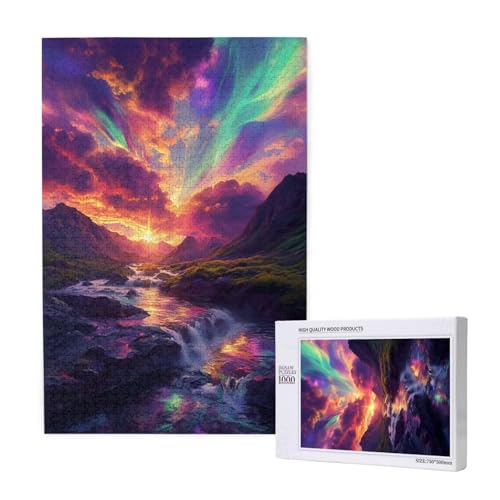 Puzzle Aurora Puzzle 2000 Teile Bunt Holzpuzzle Erwachsene mit Schachtel und Poster, Schwieriges - Unterhaltsames - Herausforderndes Spiel - Geeignet für Anfänger, Geschenke für Männer/Frauen 2T-1714 Puzzle Aurora Puzzle 2000 Teile Bunt Holzpuzzle Erwachsene mit Schachtel und Poster, Schwieriges - Unterhaltsames - Herausforderndes Spiel - Geeignet für Anfänger, Geschenke für Männer/Frauen 2T-1714 von Tamalsj
