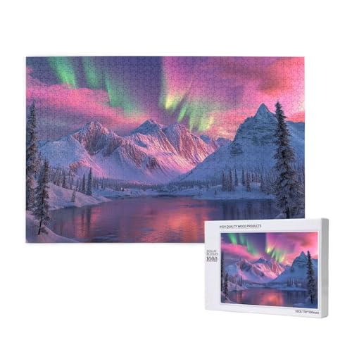 Puzzle Aurora Puzzle 2000 Teile See Holzpuzzle Erwachsene mit Schachtel und Poster, Schwieriges - Unterhaltsames - Herausforderndes Spiel - Geeignet für Anfänger, Geschenke für Männer/Frauen 2T-452 Puzzle Aurora Puzzle 2000 Teile See Holzpuzzle Erwachsene mit Schachtel und Poster, Schwieriges - Unterhaltsames - Herausforderndes Spiel - Geeignet für Anfänger, Geschenke für Männer/Frauen 2T-452 von Tamalsj