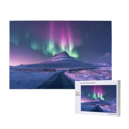 Puzzle Aurora Puzzle 300 Teile Berg Holzpuzzle Erwachsene mit Schachtel und Poster, Schwieriges - Unterhaltsames - Herausforderndes Spiel - Geeignet für Anfänger, Geschenke für Männer/Frauen 2T-595 Puzzle Aurora Puzzle 300 Teile Berg Holzpuzzle Erwachsene mit Schachtel und Poster, Schwieriges - Unterhaltsames - Herausforderndes Spiel - Geeignet für Anfänger, Geschenke für Männer/Frauen 2T-595 von Tamalsj
