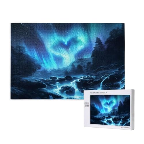 Puzzle Aurora Puzzle 300 Teile Landschaft Holzpuzzle Erwachsene mit Schachtel und Poster, Schwieriges - Unterhaltsames - Herausforderndes - Geeignet für Anfänger, Geschenke für Männer/Frauen 2T-651 Puzzle Aurora Puzzle 300 Teile Landschaft Holzpuzzle Erwachsene mit Schachtel und Poster, Schwieriges - Unterhaltsames - Herausforderndes - Geeignet für Anfänger, Geschenke für Männer/Frauen 2T-651 von Tamalsj