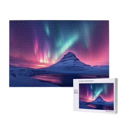 Puzzle Aurora Puzzle 300 Teile See Holzpuzzle Erwachsene mit Schachtel und Poster, Schwieriges - Unterhaltsames - Herausforderndes Spiel - Geeignet für Anfänger, Geschenke für Männer/Frauen 2T-613 Puzzle Aurora Puzzle 300 Teile See Holzpuzzle Erwachsene mit Schachtel und Poster, Schwieriges - Unterhaltsames - Herausforderndes Spiel - Geeignet für Anfänger, Geschenke für Männer/Frauen 2T-613 von Tamalsj