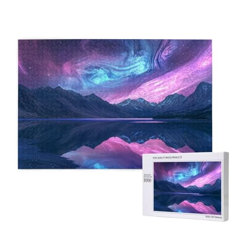 Puzzle Aurora Puzzle 4000 Teile Berg Holzpuzzle Erwachsene mit Schachtel und Poster, Schwieriges - Unterhaltsames - Herausforderndes Spiel - Geeignet für Anfänger, Geschenke für Männer/Frauen 2T-460 Puzzle Aurora Puzzle 4000 Teile Berg Holzpuzzle Erwachsene mit Schachtel und Poster, Schwieriges - Unterhaltsames - Herausforderndes Spiel - Geeignet für Anfänger, Geschenke für Männer/Frauen 2T-460 von Tamalsj