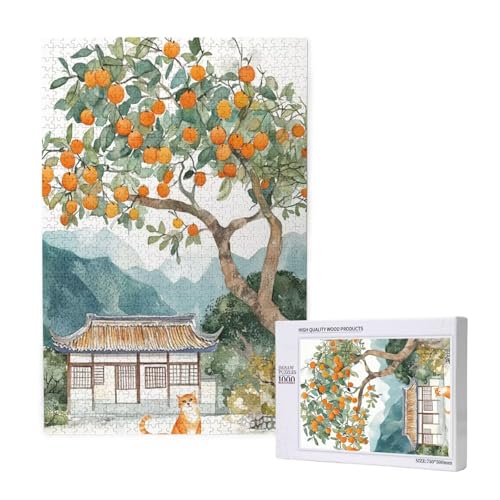 Puzzle Baum Puzzle 1000 Teile Hund Holzpuzzle Erwachsene mit Schachtel und Poster, Schwieriges - Unterhaltsames - Herausforderndes Spiel - Geeignet für Anfänger, Geschenke für Männer/Frauen 2T-1203 Puzzle Baum Puzzle 1000 Teile Hund Holzpuzzle Erwachsene mit Schachtel und Poster, Schwieriges - Unterhaltsames - Herausforderndes Spiel - Geeignet für Anfänger, Geschenke für Männer/Frauen 2T-1203 von Tamalsj