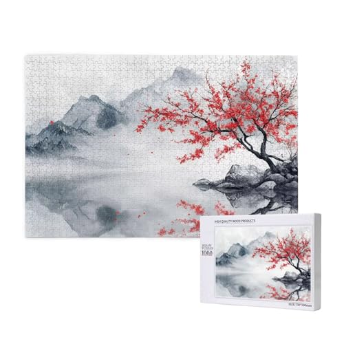 Puzzle Baum Puzzle 4000 Teile See Holzpuzzle Erwachsene mit Schachtel und Poster, Schwieriges - Unterhaltsames - Herausforderndes Spiel - Geeignet für Anfänger, Geschenke für Männer/Frauen 2T-840 Puzzle Baum Puzzle 4000 Teile See Holzpuzzle Erwachsene mit Schachtel und Poster, Schwieriges - Unterhaltsames - Herausforderndes Spiel - Geeignet für Anfänger, Geschenke für Männer/Frauen 2T-840 von Tamalsj