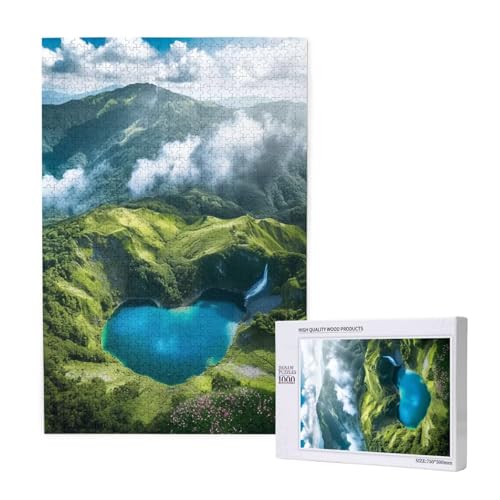 Puzzle Berg Puzzle 2000 Teile See Holzpuzzle Erwachsene mit Schachtel und Poster, Schwieriges - Unterhaltsames - Herausforderndes Spiel - Geeignet für Anfänger, Geschenke für Männer/Frauen 2T-1899 Puzzle Berg Puzzle 2000 Teile See Holzpuzzle Erwachsene mit Schachtel und Poster, Schwieriges - Unterhaltsames - Herausforderndes Spiel - Geeignet für Anfänger, Geschenke für Männer/Frauen 2T-1899 von Tamalsj