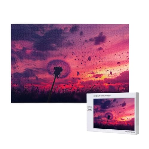 Puzzle Blume Puzzle 1000 Teile Landschaft Holzpuzzle Erwachsene mit Schachtel und Poster, Schwieriges - Unterhaltsames - Herausforderndes - Geeignet für Anfänger, Geschenke für Männer/Frauen 2T-446 Puzzle Blume Puzzle 1000 Teile Landschaft Holzpuzzle Erwachsene mit Schachtel und Poster, Schwieriges - Unterhaltsames - Herausforderndes - Geeignet für Anfänger, Geschenke für Männer/Frauen 2T-446 von Tamalsj
