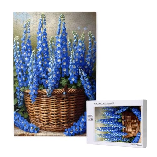Puzzle Blume Puzzle 2000 Teile Blau Holzpuzzle Erwachsene mit Schachtel und Poster, Schwieriges - Unterhaltsames - Herausforderndes Spiel - Geeignet für Anfänger, Geschenke für Männer/Frauen 2T-1594 Puzzle Blume Puzzle 2000 Teile Blau Holzpuzzle Erwachsene mit Schachtel und Poster, Schwieriges - Unterhaltsames - Herausforderndes Spiel - Geeignet für Anfänger, Geschenke für Männer/Frauen 2T-1594 von Tamalsj