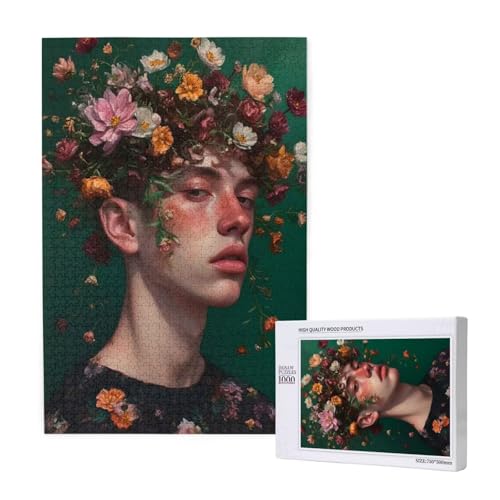Puzzle Blume Puzzle 2000 Teile Mann Holzpuzzle Erwachsene mit Schachtel und Poster, Schwieriges - Unterhaltsames - Herausforderndes Spiel - Geeignet für Anfänger, Geschenke für Männer/Frauen 2T-1498 Puzzle Blume Puzzle 2000 Teile Mann Holzpuzzle Erwachsene mit Schachtel und Poster, Schwieriges - Unterhaltsames - Herausforderndes Spiel - Geeignet für Anfänger, Geschenke für Männer/Frauen 2T-1498 von Tamalsj