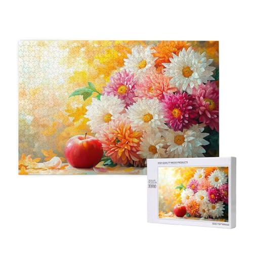 Puzzle Blume Puzzle 2000 Teile Obst Holzpuzzle Erwachsene mit Schachtel und Poster, Schwieriges - Unterhaltsames - Herausforderndes Spiel - Geeignet für Anfänger, Geschenke für Männer/Frauen 2T-382 Puzzle Blume Puzzle 2000 Teile Obst Holzpuzzle Erwachsene mit Schachtel und Poster, Schwieriges - Unterhaltsames - Herausforderndes Spiel - Geeignet für Anfänger, Geschenke für Männer/Frauen 2T-382 von Tamalsj