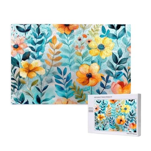 Puzzle Blume Puzzle 300 Teile Anlage Holzpuzzle Erwachsene mit Schachtel und Poster, Schwieriges - Unterhaltsames - Herausforderndes Spiel - Geeignet für Anfänger, Geschenke für Männer/Frauen 2T-264 Puzzle Blume Puzzle 300 Teile Anlage Holzpuzzle Erwachsene mit Schachtel und Poster, Schwieriges - Unterhaltsames - Herausforderndes Spiel - Geeignet für Anfänger, Geschenke für Männer/Frauen 2T-264 von Tamalsj