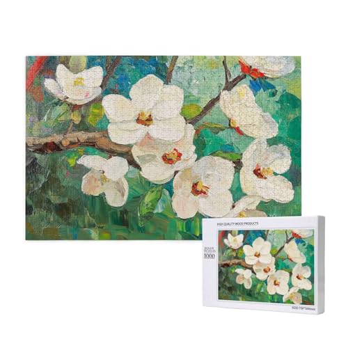 Puzzle Blume Puzzle 300 Teile Landschaft Holzpuzzle Erwachsene mit Schachtel und Poster, Schwieriges - Unterhaltsames - Herausforderndes - Geeignet für Anfänger, Geschenke für Männer/Frauen 2T-559 Puzzle Blume Puzzle 300 Teile Landschaft Holzpuzzle Erwachsene mit Schachtel und Poster, Schwieriges - Unterhaltsames - Herausforderndes - Geeignet für Anfänger, Geschenke für Männer/Frauen 2T-559 von Tamalsj