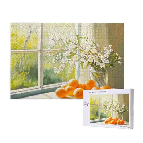 Puzzle Blume Puzzle 300 Teile Obst Holzpuzzle Erwachsene mit Schachtel und Poster, Schwieriges - Unterhaltsames - Herausforderndes Spiel - Geeignet für Anfänger, Geschenke für Männer/Frauen 2T-184 Puzzle Blume Puzzle 300 Teile Obst Holzpuzzle Erwachsene mit Schachtel und Poster, Schwieriges - Unterhaltsames - Herausforderndes Spiel - Geeignet für Anfänger, Geschenke für Männer/Frauen 2T-184 von Tamalsj