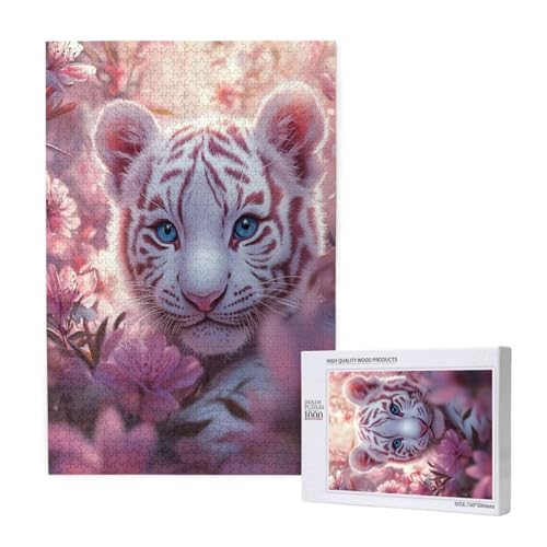 Puzzle Blume Puzzle 300 Teile Tiger Holzpuzzle Erwachsene mit Schachtel und Poster, Schwieriges - Unterhaltsames - Herausforderndes Spiel - Geeignet für Anfänger, Geschenke für Männer/Frauen 2T-2060 Puzzle Blume Puzzle 300 Teile Tiger Holzpuzzle Erwachsene mit Schachtel und Poster, Schwieriges - Unterhaltsames - Herausforderndes Spiel - Geeignet für Anfänger, Geschenke für Männer/Frauen 2T-2060 von Tamalsj
