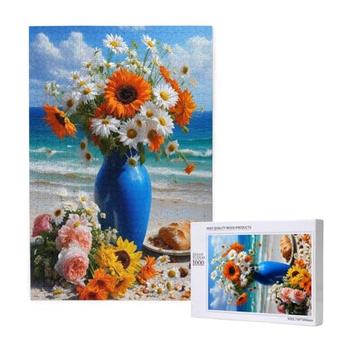 Puzzle Blume Puzzle 4000 Teile Meer Holzpuzzle Erwachsene mit Schachtel und Poster, Schwieriges - Unterhaltsames - Herausforderndes Spiel - Geeignet für Anfänger, Geschenke für Männer/Frauen 2T-1671 Puzzle Blume Puzzle 4000 Teile Meer Holzpuzzle Erwachsene mit Schachtel und Poster, Schwieriges - Unterhaltsames - Herausforderndes Spiel - Geeignet für Anfänger, Geschenke für Männer/Frauen 2T-1671 von Tamalsj