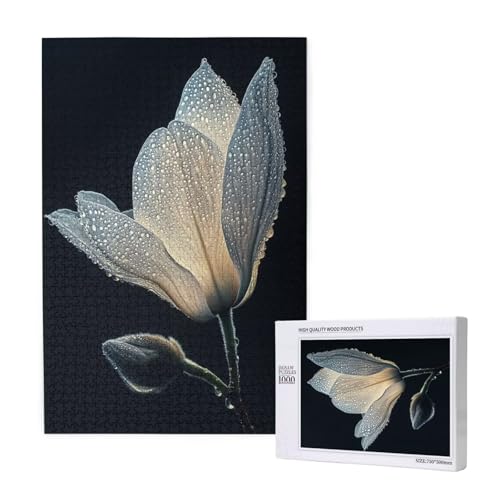 Puzzle Blume Puzzle 4000 Teile Weiß Holzpuzzle Erwachsene mit Schachtel und Poster, Schwieriges - Unterhaltsames - Herausforderndes Spiel - Geeignet für Anfänger, Geschenke für Männer/Frauen 2T-1332 Puzzle Blume Puzzle 4000 Teile Weiß Holzpuzzle Erwachsene mit Schachtel und Poster, Schwieriges - Unterhaltsames - Herausforderndes Spiel - Geeignet für Anfänger, Geschenke für Männer/Frauen 2T-1332 von Tamalsj