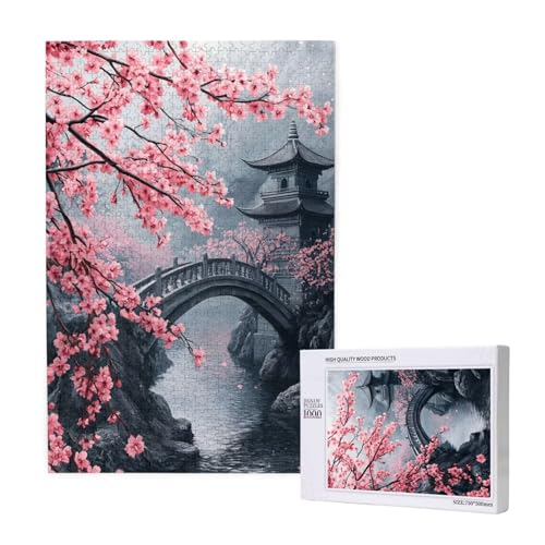 Puzzle Brücke Puzzle 2000 Teile Baum Holzpuzzle Erwachsene mit Schachtel und Poster, Schwieriges - Unterhaltsames - Herausforderndes Spiel - Geeignet für Anfänger, Geschenke für Männer/Frauen 2T-2037 Puzzle Brücke Puzzle 2000 Teile Baum Holzpuzzle Erwachsene mit Schachtel und Poster, Schwieriges - Unterhaltsames - Herausforderndes Spiel - Geeignet für Anfänger, Geschenke für Männer/Frauen 2T-2037 von Tamalsj