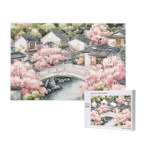 Puzzle Brücke Puzzle 300 Teile Baum Holzpuzzle Erwachsene mit Schachtel und Poster, Schwieriges - Unterhaltsames - Herausforderndes Spiel - Geeignet für Anfänger, Geschenke für Männer/Frauen 2T-222 Puzzle Brücke Puzzle 300 Teile Baum Holzpuzzle Erwachsene mit Schachtel und Poster, Schwieriges - Unterhaltsames - Herausforderndes Spiel - Geeignet für Anfänger, Geschenke für Männer/Frauen 2T-222 von Tamalsj