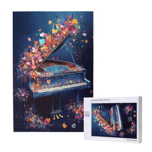 Puzzle Bunt Puzzle 1000 Teile Klavier Holzpuzzle Erwachsene mit Schachtel und Poster, Schwieriges - Unterhaltsames - Herausforderndes Spiel - Geeignet für Anfänger, Geschenke für Männer/Frauen 2T-1324 Puzzle Bunt Puzzle 1000 Teile Klavier Holzpuzzle Erwachsene mit Schachtel und Poster, Schwieriges - Unterhaltsames - Herausforderndes Spiel - Geeignet für Anfänger, Geschenke für Männer/Frauen 2T-1324 von Tamalsj