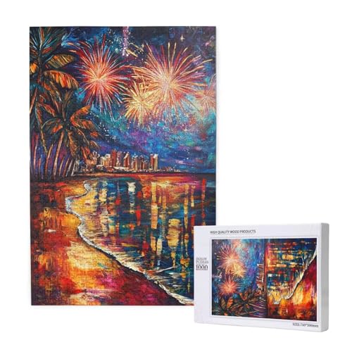 Puzzle Bunt Puzzle 2000 Teile Feuerwerk Holzpuzzle Erwachsene mit Schachtel und Poster, Schwieriges - Unterhaltsames - Herausforderndes - Geeignet für Anfänger, Geschenke für Männer/Frauen 2T-1834 Puzzle Bunt Puzzle 2000 Teile Feuerwerk Holzpuzzle Erwachsene mit Schachtel und Poster, Schwieriges - Unterhaltsames - Herausforderndes - Geeignet für Anfänger, Geschenke für Männer/Frauen 2T-1834 von Tamalsj