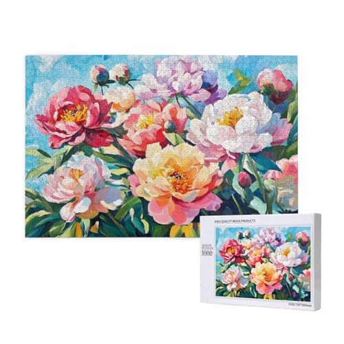 Puzzle Bunt Puzzle 4000 Teile Blume Holzpuzzle Erwachsene mit Schachtel und Poster, Schwieriges - Unterhaltsames - Herausforderndes Spiel - Geeignet für Anfänger, Geschenke für Männer/Frauen 2T-679 Puzzle Bunt Puzzle 4000 Teile Blume Holzpuzzle Erwachsene mit Schachtel und Poster, Schwieriges - Unterhaltsames - Herausforderndes Spiel - Geeignet für Anfänger, Geschenke für Männer/Frauen 2T-679 von Tamalsj
