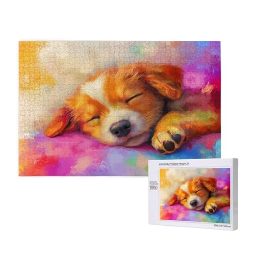 Puzzle Bunt Puzzle 4000 Teile Hund Holzpuzzle Erwachsene mit Schachtel und Poster, Schwieriges - Unterhaltsames - Herausforderndes Spiel - Geeignet für Anfänger, Geschenke für Männer/Frauen 2T-936 Puzzle Bunt Puzzle 4000 Teile Hund Holzpuzzle Erwachsene mit Schachtel und Poster, Schwieriges - Unterhaltsames - Herausforderndes Spiel - Geeignet für Anfänger, Geschenke für Männer/Frauen 2T-936 von Tamalsj