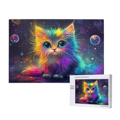 Puzzle Bunt Puzzle 4000 Teile Katze Holzpuzzle Erwachsene mit Schachtel und Poster, Schwieriges - Unterhaltsames - Herausforderndes Spiel - Geeignet für Anfänger, Geschenke für Männer/Frauen 2T-664 Puzzle Bunt Puzzle 4000 Teile Katze Holzpuzzle Erwachsene mit Schachtel und Poster, Schwieriges - Unterhaltsames - Herausforderndes Spiel - Geeignet für Anfänger, Geschenke für Männer/Frauen 2T-664 von Tamalsj