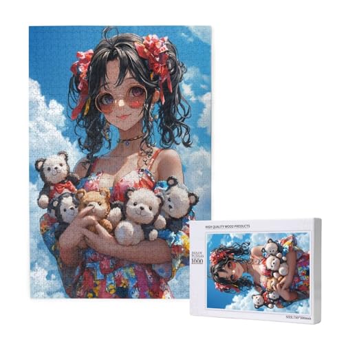 Puzzle Comics Puzzle 300 Teile Frau Holzpuzzle Erwachsene mit Schachtel und Poster, Schwieriges - Unterhaltsames - Herausforderndes Spiel - Geeignet für Anfänger, Geschenke für Männer/Frauen 2T-2039 Puzzle Comics Puzzle 300 Teile Frau Holzpuzzle Erwachsene mit Schachtel und Poster, Schwieriges - Unterhaltsames - Herausforderndes Spiel - Geeignet für Anfänger, Geschenke für Männer/Frauen 2T-2039 von Tamalsj