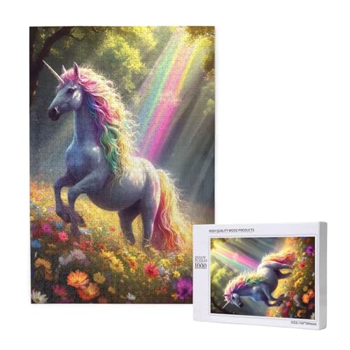Puzzle Einhorn Puzzle 4000 Teile Blume Holzpuzzle Erwachsene mit Schachtel und Poster, Schwieriges - Unterhaltsames - Herausforderndes - Geeignet für Anfänger, Geschenke für Männer/Frauen 2T-1581 Puzzle Einhorn Puzzle 4000 Teile Blume Holzpuzzle Erwachsene mit Schachtel und Poster, Schwieriges - Unterhaltsames - Herausforderndes - Geeignet für Anfänger, Geschenke für Männer/Frauen 2T-1581 von Tamalsj