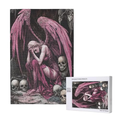 Puzzle Engel Puzzle 300 Teile Flügel Holzpuzzle Erwachsene mit Schachtel und Poster, Schwieriges - Unterhaltsames - Herausforderndes Spiel - Geeignet für Anfänger, Geschenke für Männer/Frauen 2T-1160 Puzzle Engel Puzzle 300 Teile Flügel Holzpuzzle Erwachsene mit Schachtel und Poster, Schwieriges - Unterhaltsames - Herausforderndes Spiel - Geeignet für Anfänger, Geschenke für Männer/Frauen 2T-1160 von Tamalsj