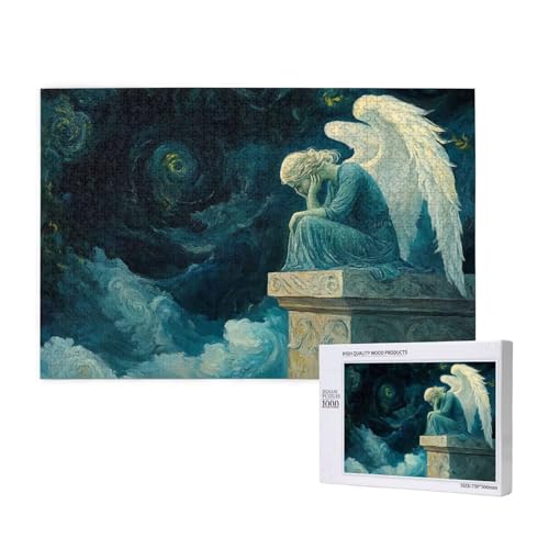 Puzzle Engel Puzzle 4000 Teile Abstrakt Holzpuzzle Erwachsene mit Schachtel und Poster, Schwieriges - Unterhaltsames - Herausforderndes - Geeignet für Anfänger, Geschenke für Männer/Frauen 2T-724 Puzzle Engel Puzzle 4000 Teile Abstrakt Holzpuzzle Erwachsene mit Schachtel und Poster, Schwieriges - Unterhaltsames - Herausforderndes - Geeignet für Anfänger, Geschenke für Männer/Frauen 2T-724 von Tamalsj