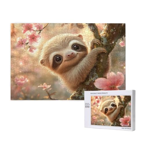 Puzzle Faultier Puzzle 2000 Teile Blume Holzpuzzle Erwachsene mit Schachtel und Poster, Schwieriges - Unterhaltsames - Herausforderndes - Geeignet für Anfänger, Geschenke für Männer/Frauen 2T-959 Puzzle Faultier Puzzle 2000 Teile Blume Holzpuzzle Erwachsene mit Schachtel und Poster, Schwieriges - Unterhaltsames - Herausforderndes - Geeignet für Anfänger, Geschenke für Männer/Frauen 2T-959 von Tamalsj