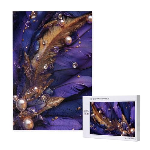 Puzzle Feder Puzzle 4000 Teile Gold Holzpuzzle Erwachsene mit Schachtel und Poster, Schwieriges - Unterhaltsames - Herausforderndes Spiel - Geeignet für Anfänger, Geschenke für Männer/Frauen 2T-1275 Puzzle Feder Puzzle 4000 Teile Gold Holzpuzzle Erwachsene mit Schachtel und Poster, Schwieriges - Unterhaltsames - Herausforderndes Spiel - Geeignet für Anfänger, Geschenke für Männer/Frauen 2T-1275 von Tamalsj