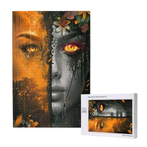 Puzzle Frau Puzzle 2000 Teile Abstrakt Holzpuzzle Erwachsene mit Schachtel und Poster, Schwieriges - Unterhaltsames - Herausforderndes - Geeignet für Anfänger, Geschenke für Männer/Frauen 2T-1190 Puzzle Frau Puzzle 2000 Teile Abstrakt Holzpuzzle Erwachsene mit Schachtel und Poster, Schwieriges - Unterhaltsames - Herausforderndes - Geeignet für Anfänger, Geschenke für Männer/Frauen 2T-1190 von Tamalsj