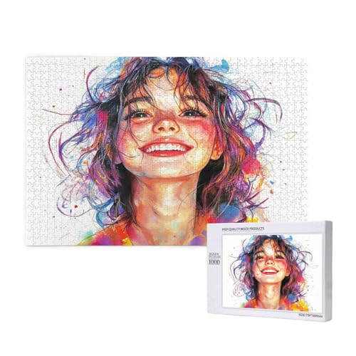 Puzzle Frau Puzzle 2000 Teile Bunt Holzpuzzle Erwachsene mit Schachtel und Poster, Schwieriges - Unterhaltsames - Herausforderndes Spiel - Geeignet für Anfänger, Geschenke für Männer/Frauen 2T-906 Puzzle Frau Puzzle 2000 Teile Bunt Holzpuzzle Erwachsene mit Schachtel und Poster, Schwieriges - Unterhaltsames - Herausforderndes Spiel - Geeignet für Anfänger, Geschenke für Männer/Frauen 2T-906 von Tamalsj