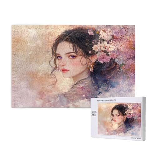 Puzzle Frau Puzzle 2000 Teile Traum Holzpuzzle Erwachsene mit Schachtel und Poster, Schwieriges - Unterhaltsames - Herausforderndes Spiel - Geeignet für Anfänger, Geschenke für Männer/Frauen 2T-1007 Puzzle Frau Puzzle 2000 Teile Traum Holzpuzzle Erwachsene mit Schachtel und Poster, Schwieriges - Unterhaltsames - Herausforderndes Spiel - Geeignet für Anfänger, Geschenke für Männer/Frauen 2T-1007 von Tamalsj