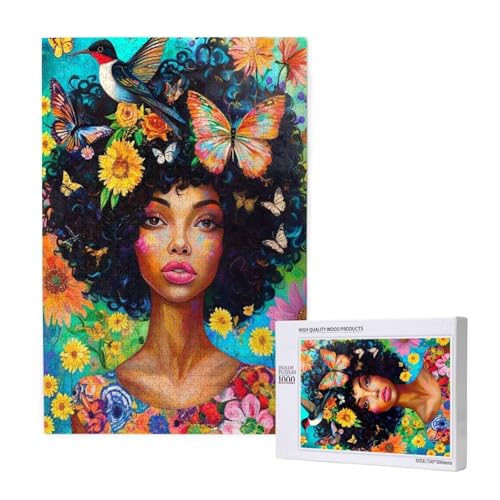 Puzzle Frau Puzzle 4000 Teile Blume Holzpuzzle Erwachsene mit Schachtel und Poster, Schwieriges - Unterhaltsames - Herausforderndes Spiel - Geeignet für Anfänger, Geschenke für Männer/Frauen 2T-1623 Puzzle Frau Puzzle 4000 Teile Blume Holzpuzzle Erwachsene mit Schachtel und Poster, Schwieriges - Unterhaltsames - Herausforderndes Spiel - Geeignet für Anfänger, Geschenke für Männer/Frauen 2T-1623 von Tamalsj