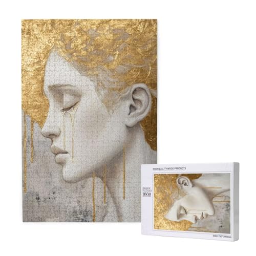 Puzzle Frau Puzzle 4000 Teile Gold Holzpuzzle Erwachsene mit Schachtel und Poster, Schwieriges - Unterhaltsames - Herausforderndes Spiel - Geeignet für Anfänger, Geschenke für Männer/Frauen 2T-1801 Puzzle Frau Puzzle 4000 Teile Gold Holzpuzzle Erwachsene mit Schachtel und Poster, Schwieriges - Unterhaltsames - Herausforderndes Spiel - Geeignet für Anfänger, Geschenke für Männer/Frauen 2T-1801 von Tamalsj