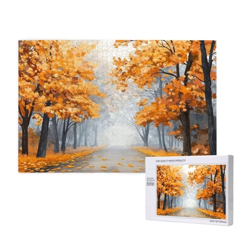 Puzzle Herbst Puzzle 4000 Teile Landschaft Holzpuzzle Erwachsene mit Schachtel und Poster, Schwieriges - Unterhaltsames - Herausforderndes - Geeignet für Anfänger, Geschenke für Männer/Frauen 2T-645 Puzzle Herbst Puzzle 4000 Teile Landschaft Holzpuzzle Erwachsene mit Schachtel und Poster, Schwieriges - Unterhaltsames - Herausforderndes - Geeignet für Anfänger, Geschenke für Männer/Frauen 2T-645 von Tamalsj