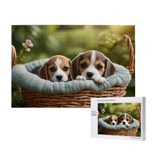 Puzzle Hund Puzzle 2000 Teile Blume Holzpuzzle Erwachsene mit Schachtel und Poster, Schwieriges - Unterhaltsames - Herausforderndes Spiel - Geeignet für Anfänger, Geschenke für Männer/Frauen 2T-64 Puzzle Hund Puzzle 2000 Teile Blume Holzpuzzle Erwachsene mit Schachtel und Poster, Schwieriges - Unterhaltsames - Herausforderndes Spiel - Geeignet für Anfänger, Geschenke für Männer/Frauen 2T-64 von Tamalsj
