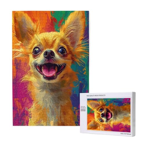 Puzzle Hund Puzzle 2000 Teile Bunt Holzpuzzle Erwachsene mit Schachtel und Poster, Schwieriges - Unterhaltsames - Herausforderndes Spiel - Geeignet für Anfänger, Geschenke für Männer/Frauen 2T-1902 Puzzle Hund Puzzle 2000 Teile Bunt Holzpuzzle Erwachsene mit Schachtel und Poster, Schwieriges - Unterhaltsames - Herausforderndes Spiel - Geeignet für Anfänger, Geschenke für Männer/Frauen 2T-1902 von Tamalsj