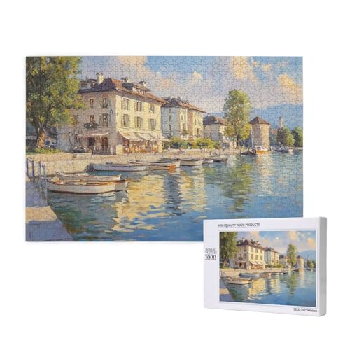 Puzzle Italien Puzzle 300 Teile Landschaft Holzpuzzle Erwachsene mit Schachtel und Poster, Schwieriges - Unterhaltsames - Herausforderndes - Geeignet für Anfänger, Geschenke für Männer/Frauen 2T-599 Puzzle Italien Puzzle 300 Teile Landschaft Holzpuzzle Erwachsene mit Schachtel und Poster, Schwieriges - Unterhaltsames - Herausforderndes - Geeignet für Anfänger, Geschenke für Männer/Frauen 2T-599 von Tamalsj