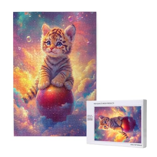 Puzzle Katze Puzzle 2000 Teile Traum Holzpuzzle Erwachsene mit Schachtel und Poster, Schwieriges - Unterhaltsames - Herausforderndes Spiel - Geeignet für Anfänger, Geschenke für Männer/Frauen 2T-1979 Puzzle Katze Puzzle 2000 Teile Traum Holzpuzzle Erwachsene mit Schachtel und Poster, Schwieriges - Unterhaltsames - Herausforderndes Spiel - Geeignet für Anfänger, Geschenke für Männer/Frauen 2T-1979 von Tamalsj