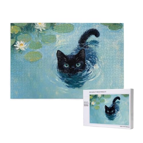 Puzzle Katze Puzzle 4000 Teile Blume Holzpuzzle Erwachsene mit Schachtel und Poster, Schwieriges - Unterhaltsames - Herausforderndes Spiel - Geeignet für Anfänger, Geschenke für Männer/Frauen 2T-238 Puzzle Katze Puzzle 4000 Teile Blume Holzpuzzle Erwachsene mit Schachtel und Poster, Schwieriges - Unterhaltsames - Herausforderndes Spiel - Geeignet für Anfänger, Geschenke für Männer/Frauen 2T-238 von Tamalsj