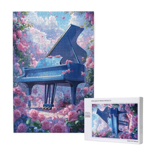 Puzzle Klavier Puzzle 4000 Teile Rose Holzpuzzle Erwachsene mit Schachtel und Poster, Schwieriges - Unterhaltsames - Herausforderndes Spiel - Geeignet für Anfänger, Geschenke für Männer/Frauen 2T-2010 Puzzle Klavier Puzzle 4000 Teile Rose Holzpuzzle Erwachsene mit Schachtel und Poster, Schwieriges - Unterhaltsames - Herausforderndes Spiel - Geeignet für Anfänger, Geschenke für Männer/Frauen 2T-2010 von Tamalsj