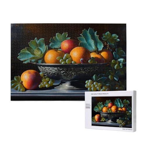 Puzzle Küche Puzzle 300 Teile Obst Holzpuzzle Erwachsene mit Schachtel und Poster, Schwieriges - Unterhaltsames - Herausforderndes Spiel - Geeignet für Anfänger, Geschenke für Männer/Frauen 2T-42 Puzzle Küche Puzzle 300 Teile Obst Holzpuzzle Erwachsene mit Schachtel und Poster, Schwieriges - Unterhaltsames - Herausforderndes Spiel - Geeignet für Anfänger, Geschenke für Männer/Frauen 2T-42 von Tamalsj